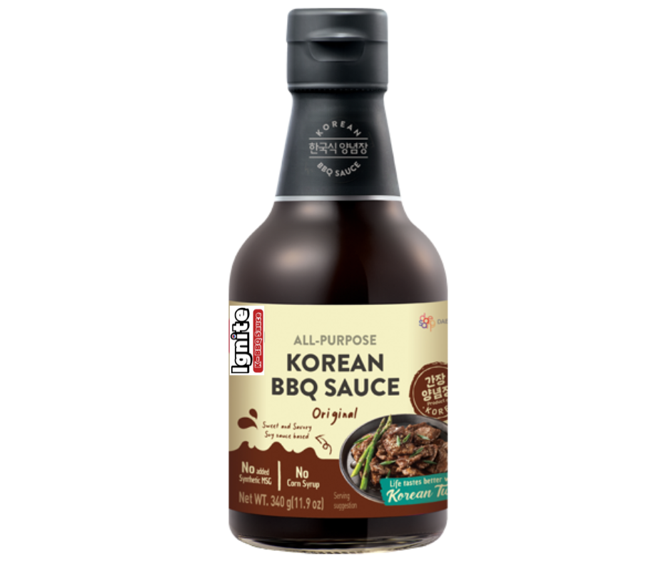 Ignite K-BBQ, All Purpose Korean BBQ Sauce, Original, 340g